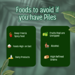 Food to avoid if you have piles